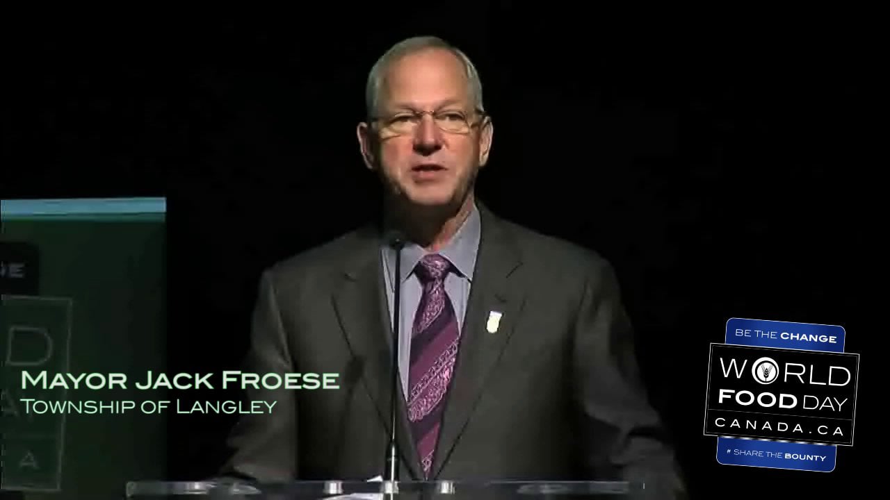 3. Mayor Jack Froese - Township of Langley