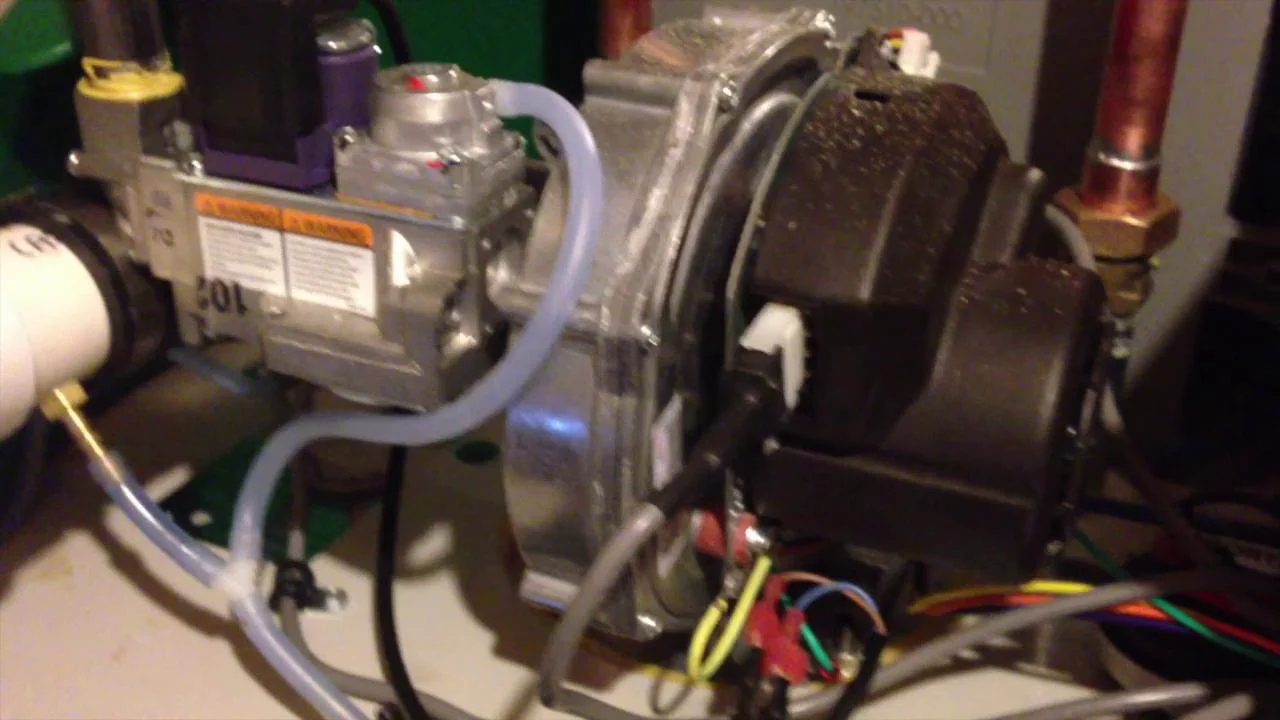 AO Smith Vertex 100 (GDHE 50) Water Heater Running on Vimeo