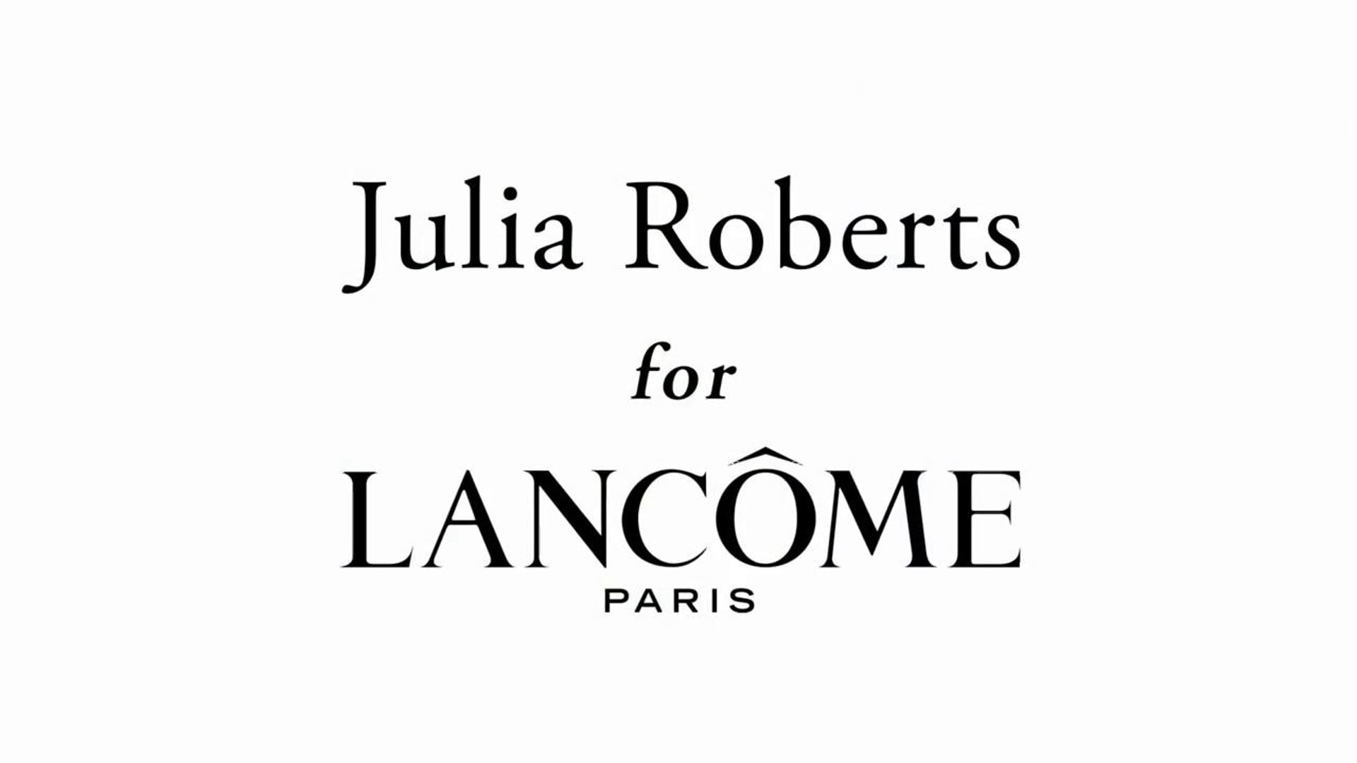 Making-of Lancôme Julia Roberts