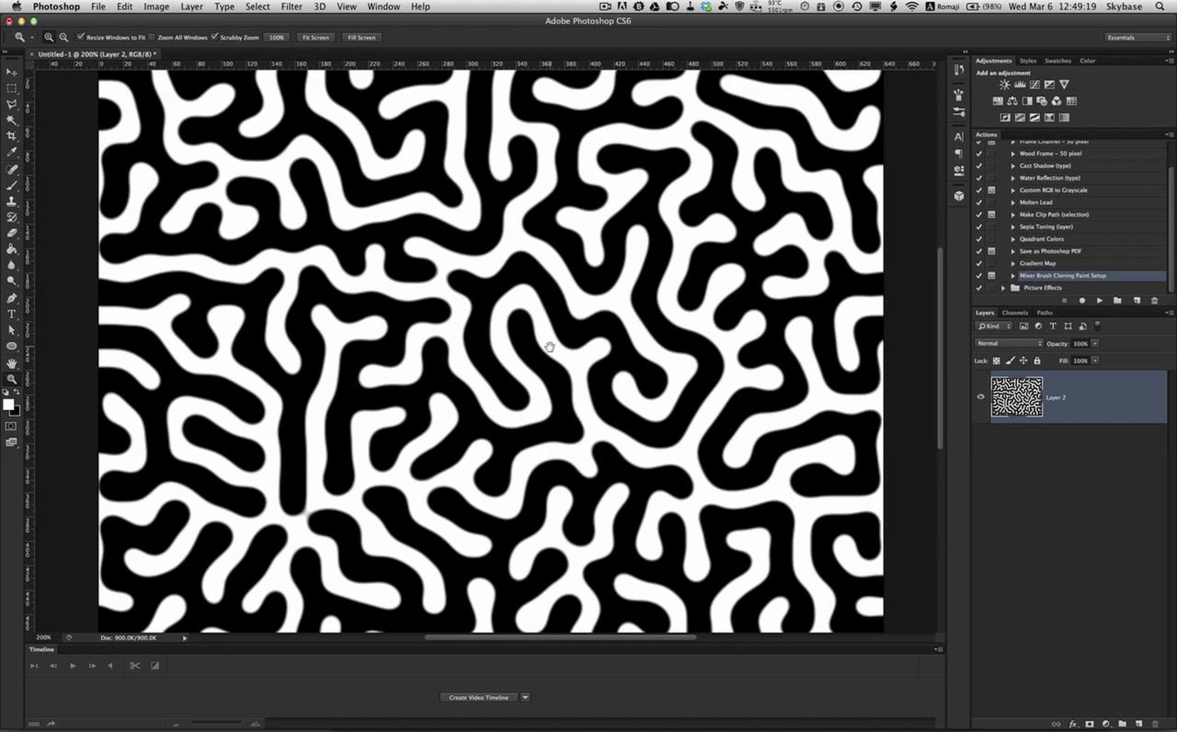 Tutorial: Reaction-Diffusion in Photoshop | Videos & Movies on Vimeo