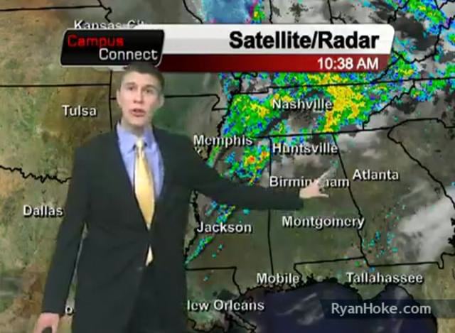 Ryan Hoke's Mississippi State Forecast - 3/5/13 on Vimeo