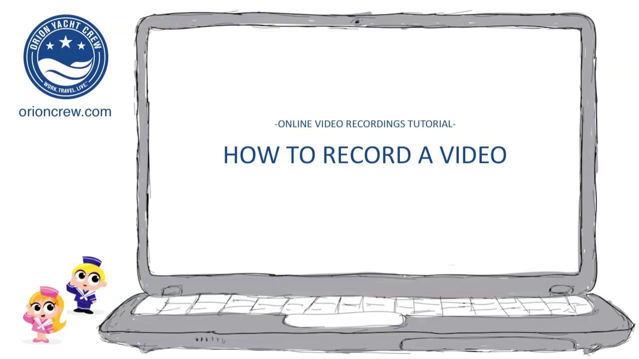 Video Tutorial - How To Record A Video on Vimeo
