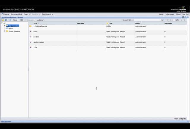 Web Intelligence ReportPart to SAP BusinessObjects BI OnDemand on Vimeo