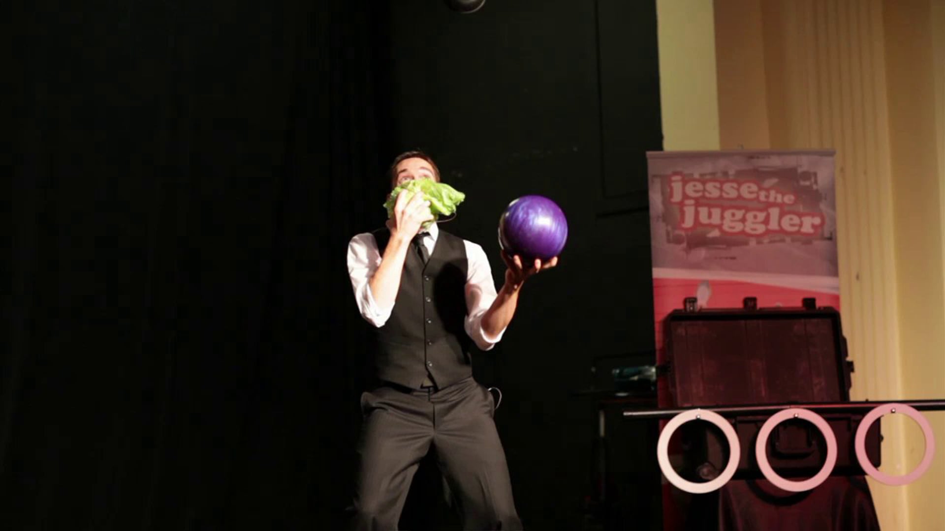 Promotional video thumbnail 2 for Jesse Joyner Juggling