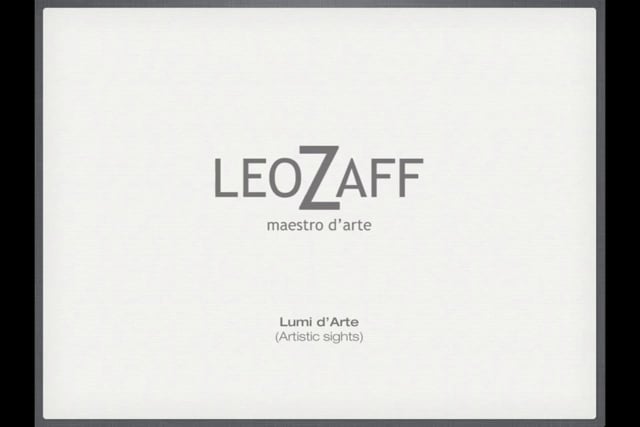 Leopoldo Zaffalon (Leo Zaff) — «Lumi d’Arte 2010», galleria virtuale espositiva