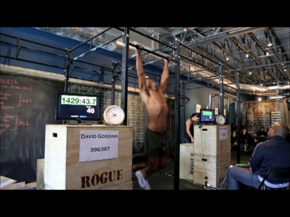 David Goggins Breaks the Guinness 24 hour Pull up World Record with 4030