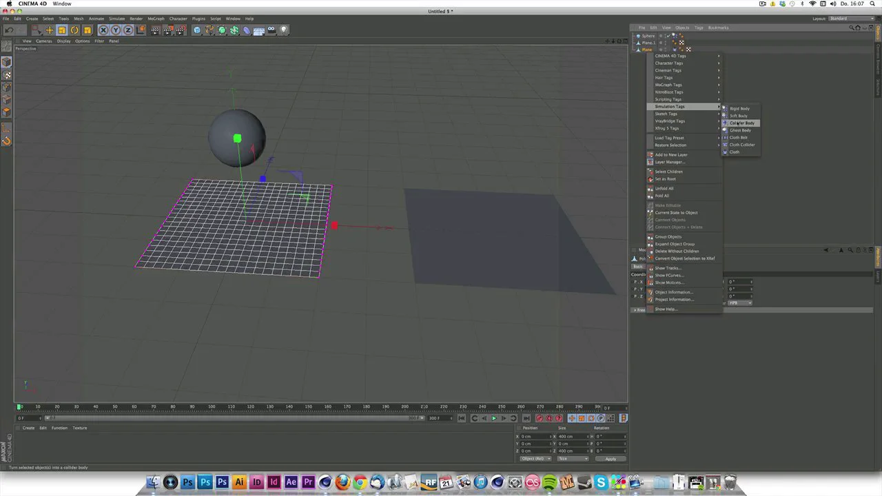 Wrap a strap in Cinema 4D - Softbody quicktipp 