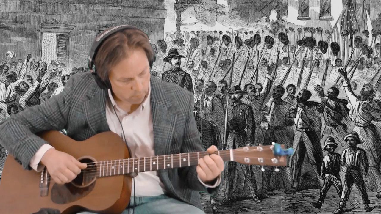 Inspired by Ken Burns The Civil War Dixie & Ashokan Farewell Guitar