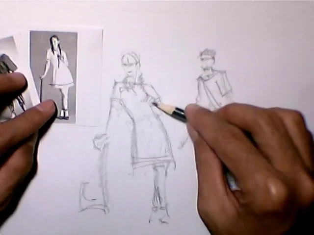 Figure Drawing Lessons 1/8 - Secret To Drawing The Human Figure 