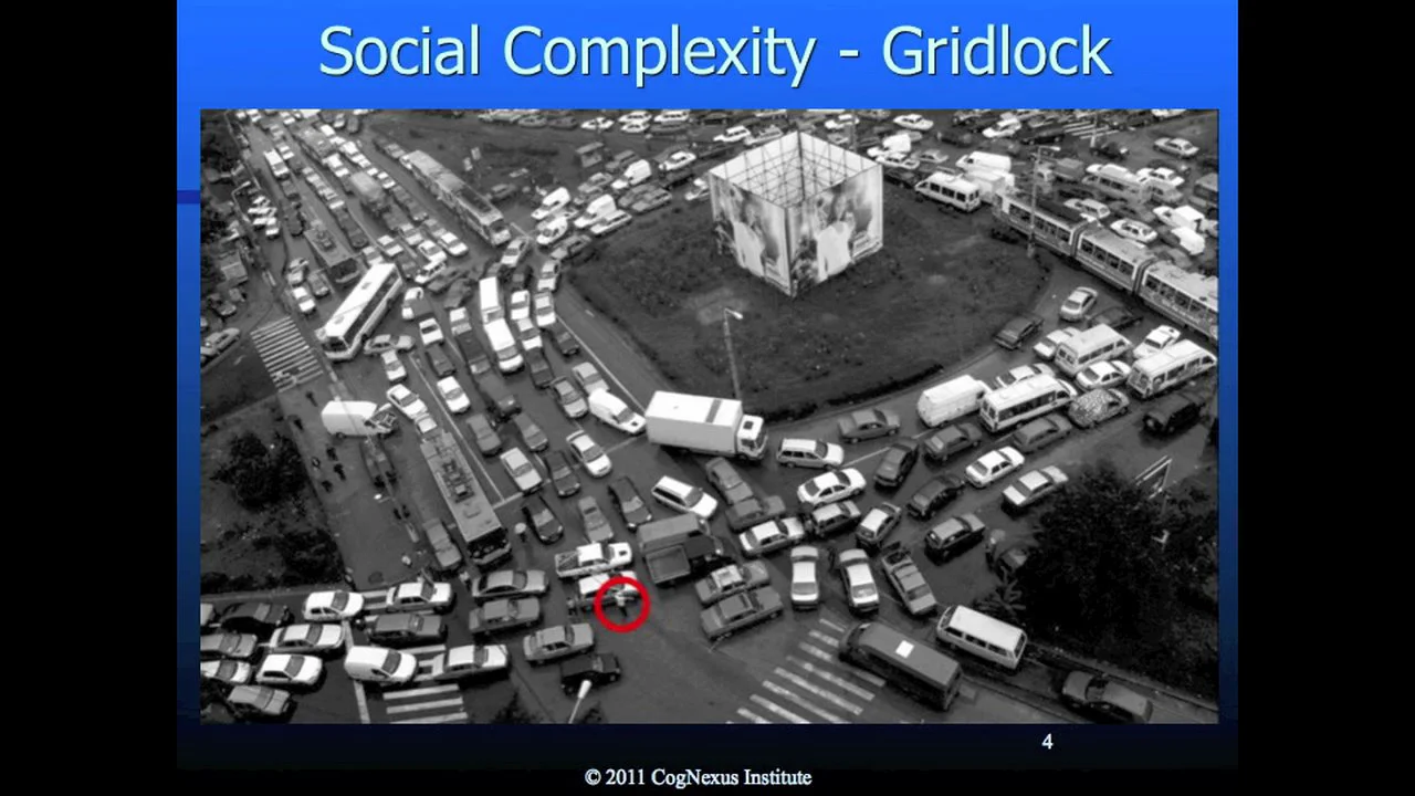 Dr. Conklin's talk "Wicked Problem Gridlock" at the "New Thinking about