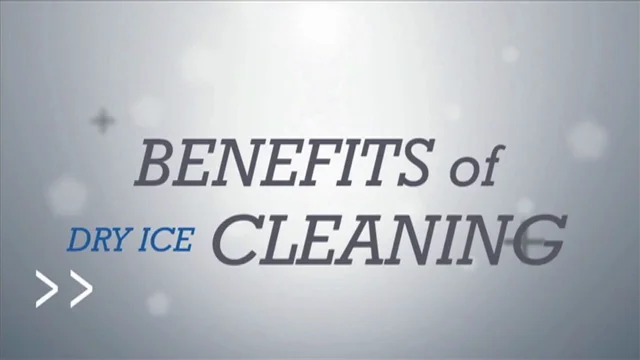 Advantages of dry ice cleaning