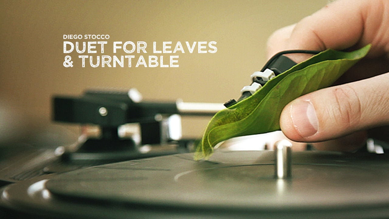 Diego Stocco - Duet for Leaves \u0026 Turntable, image size:1280x720