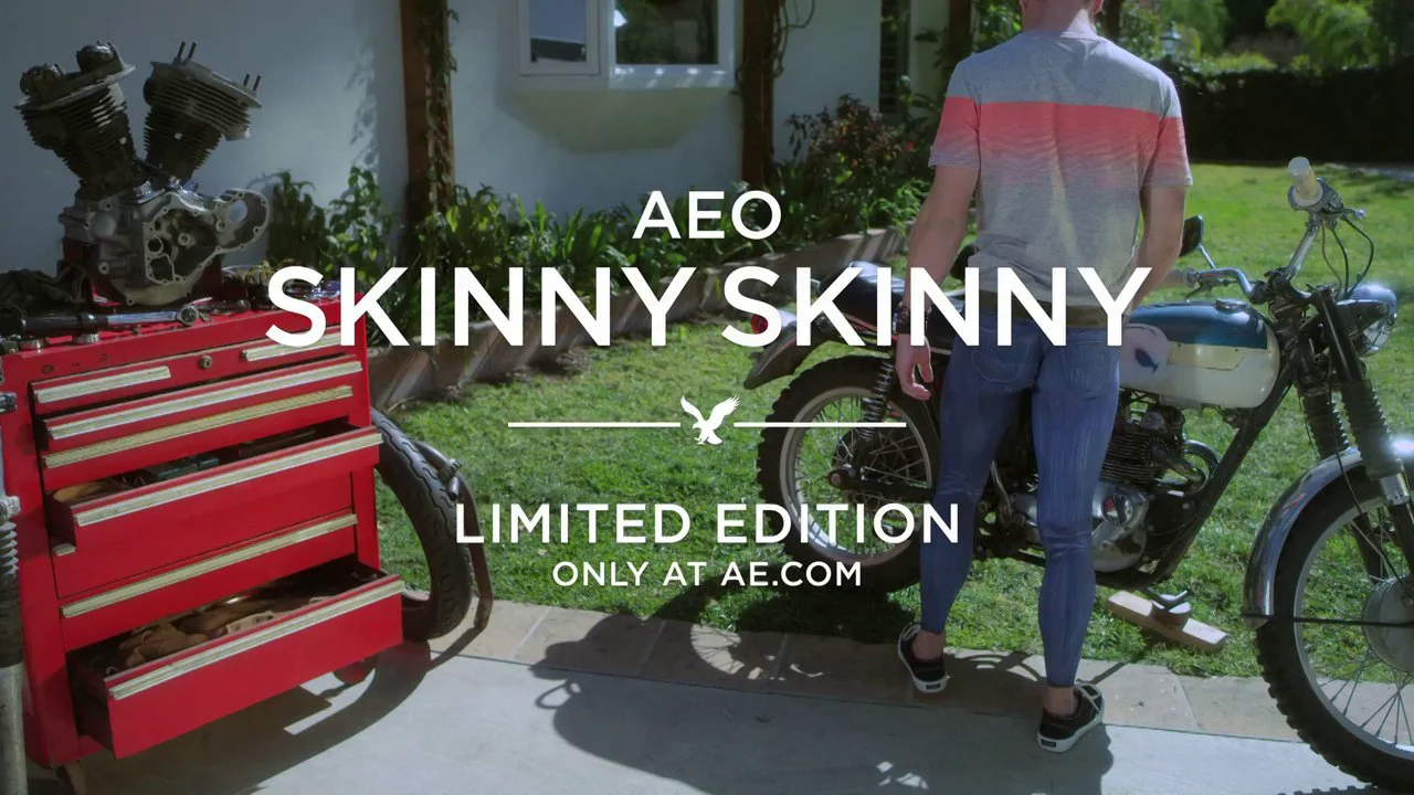 Aeo skinny hot sale skinny jeans