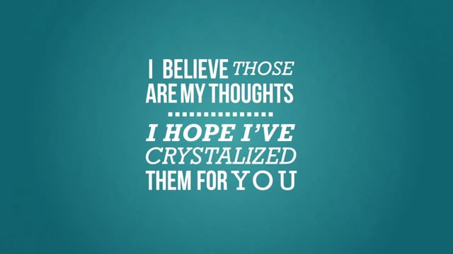 brian regan - kinetic typography animation
