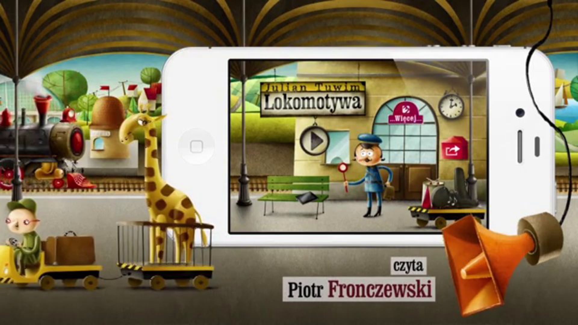 „Lokomotywa” Tuwima na tablet i telefon