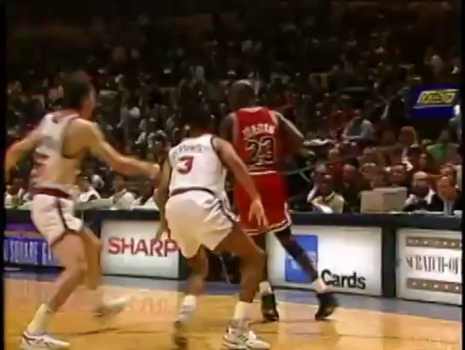 Michael Jordan's Best Dunk Ever on Patrick Ewing [VIDEO]