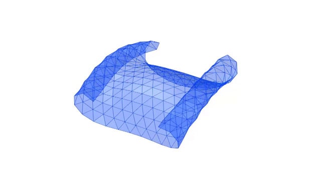 Fabric Pinching Physics Simulation
