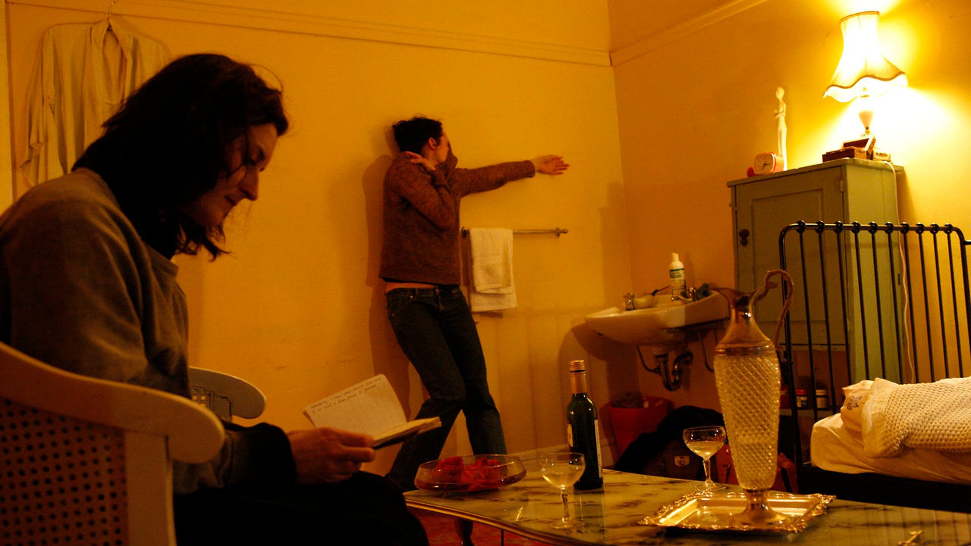 in the absence of sunlight