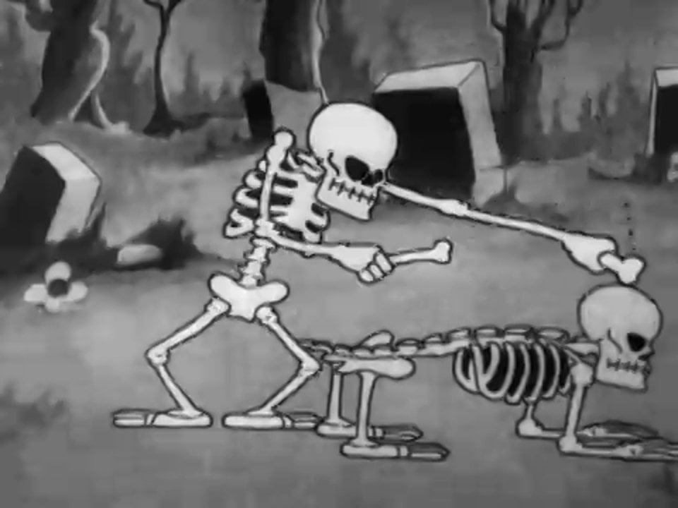 骨ダンス The Skeleton Dance (1929) by Walt Disney Silly Symphony