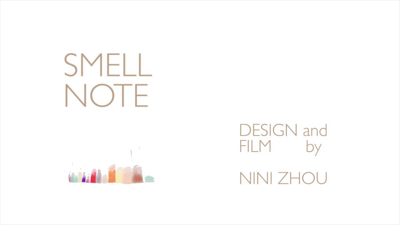 COMPOSE YOUR SMELL - SMELL NOTE on Vimeo
