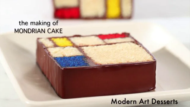 The Making of Mondrian Cake (Enhanced) on Vimeo