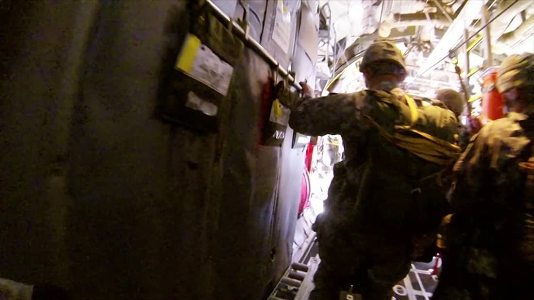 Static Line Jump out of a C-130 (H3B) : r/gopro