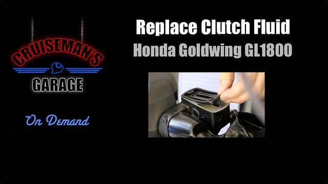 On Demand - Flush and Bleed Clutch on Honda Goldwing GL1800 on Vimeo