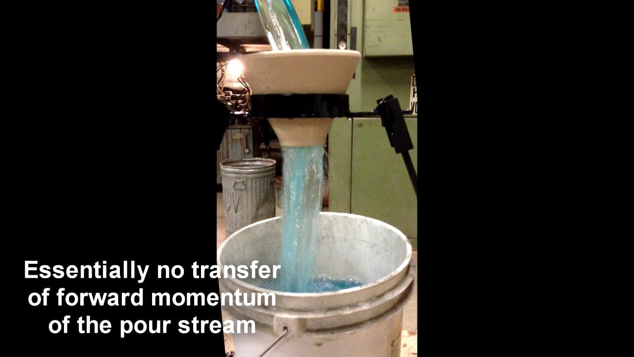 metal pouring simulation using water on Vimeo