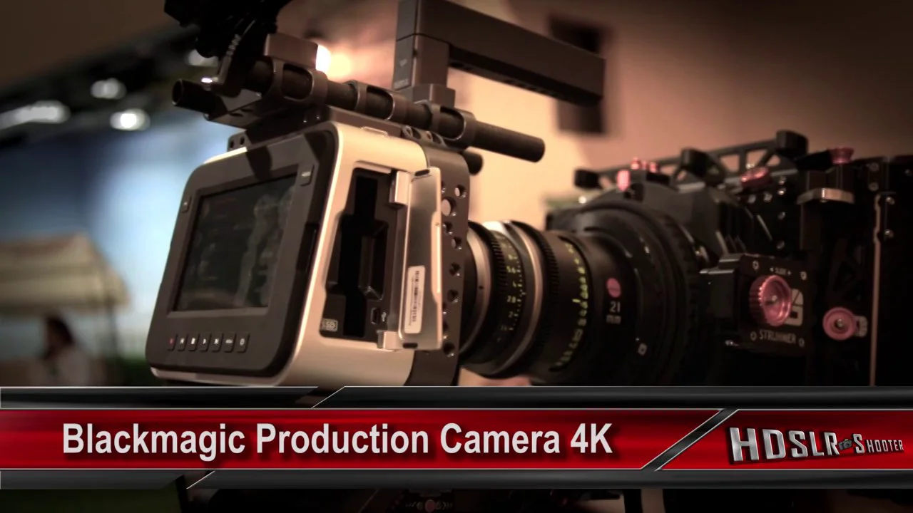 NAB 2013: The Blackmagic Production Camera 4K by Clint Milby