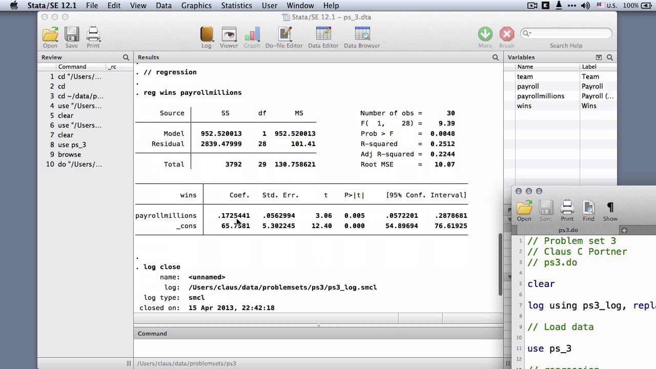 Getting data into Stata - Mac version on Vimeo