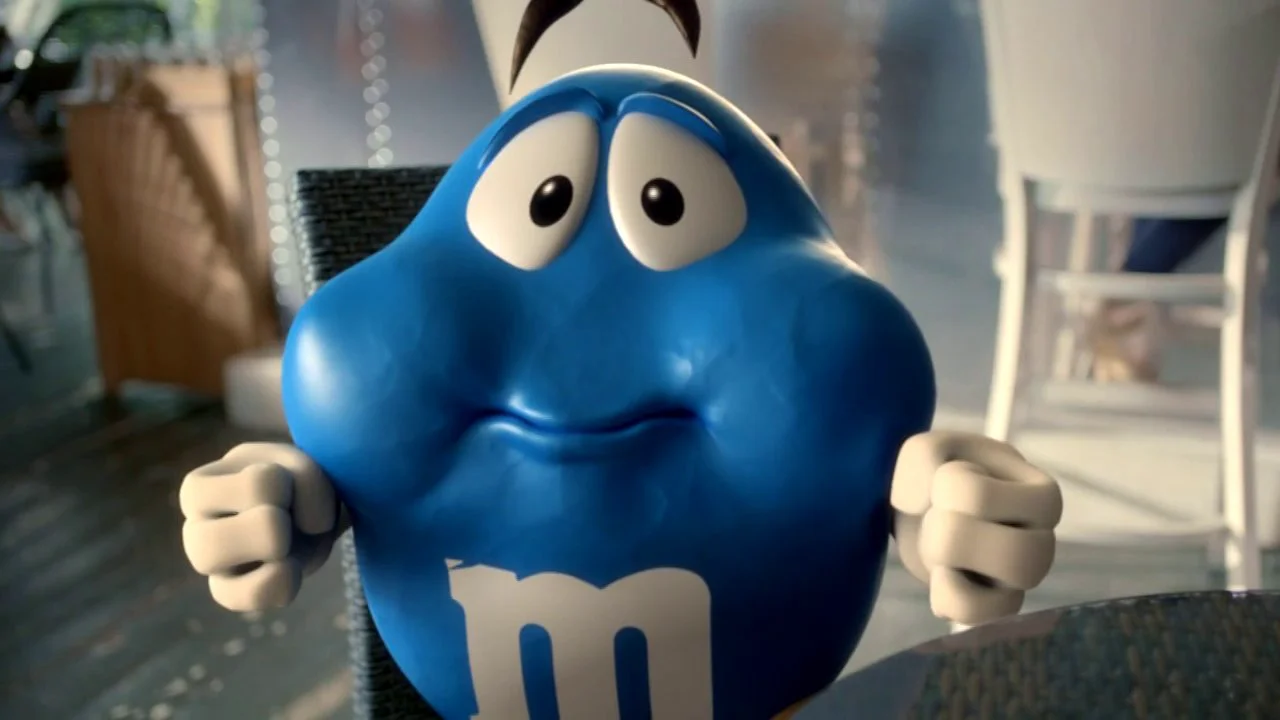 M&m characters, Blue, Blue color