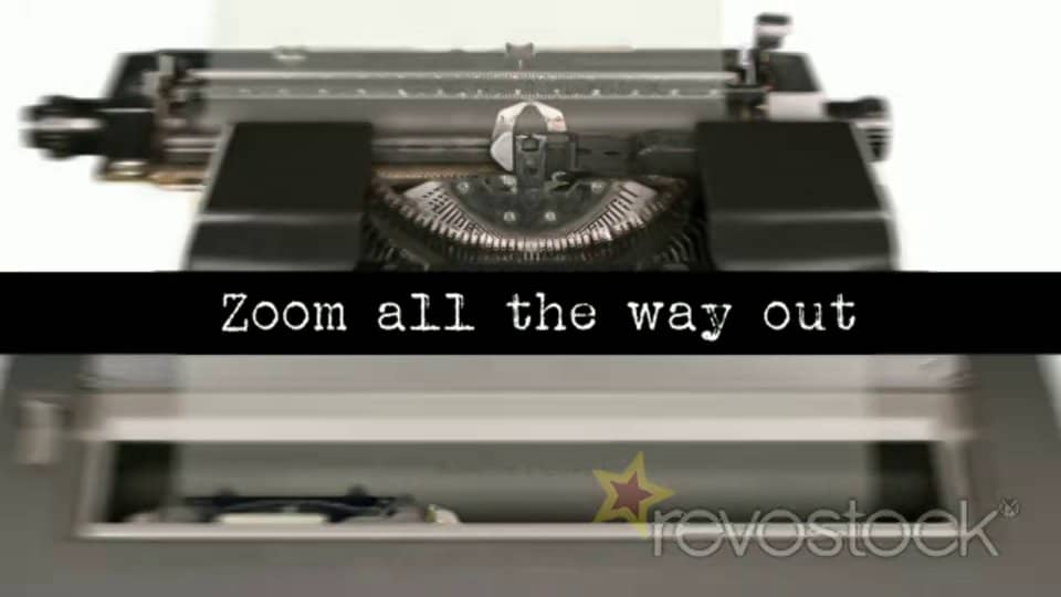 typewriter effect after effects template free download