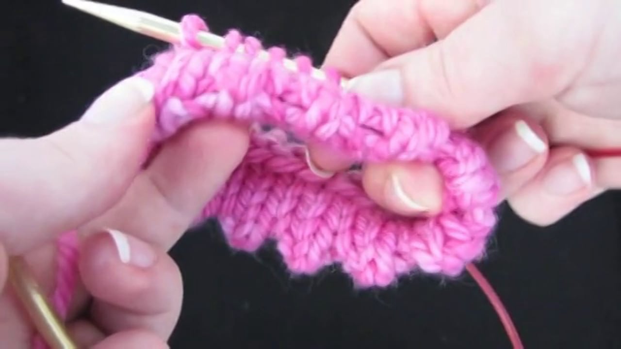 Hemmed Edge Cast-On – Purl or Picot