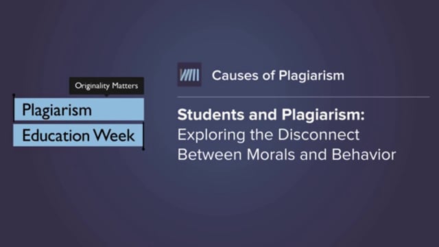 Cause of Plagiarism