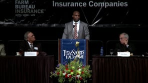 Ricky Williams - TSHoF Induction Ceremony