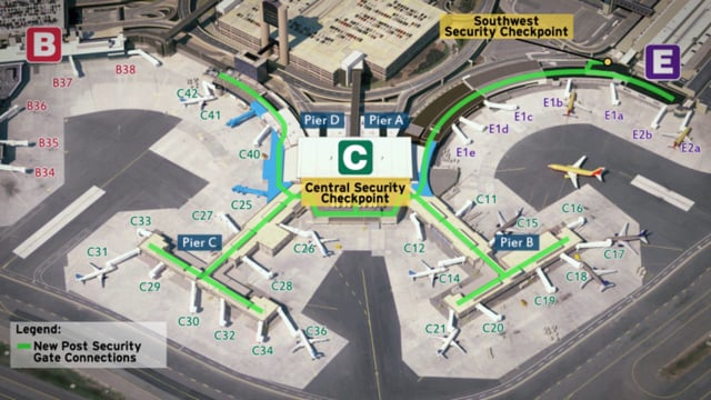 Airports And Aviation - Logan Airport-terminal C Animation On Vimeo