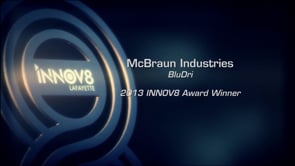 McBraun Industries: BluDri INNOV8 Award