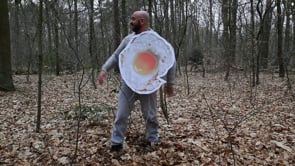 An egg that escapes from the egg carton. 'Little movie' part 1 (Een ei dat is ontsnapt uit een eierdoos. 'Filmpje' afl 1)