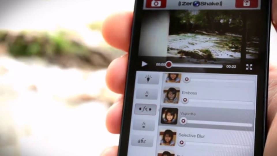 ZeroShake App Demo Video, stabilization for the iPhone and iPad on Vimeo