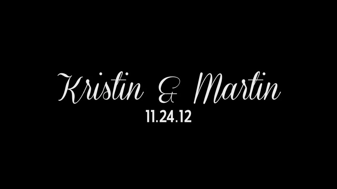 Kristin & Martin 11.24.12 DJ's Clarks Landing