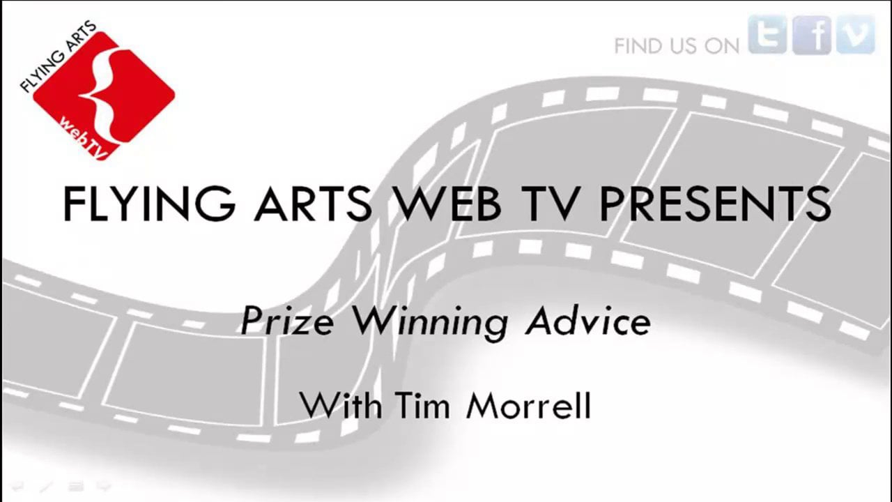 Prize Winning Advice from Tim Morrell