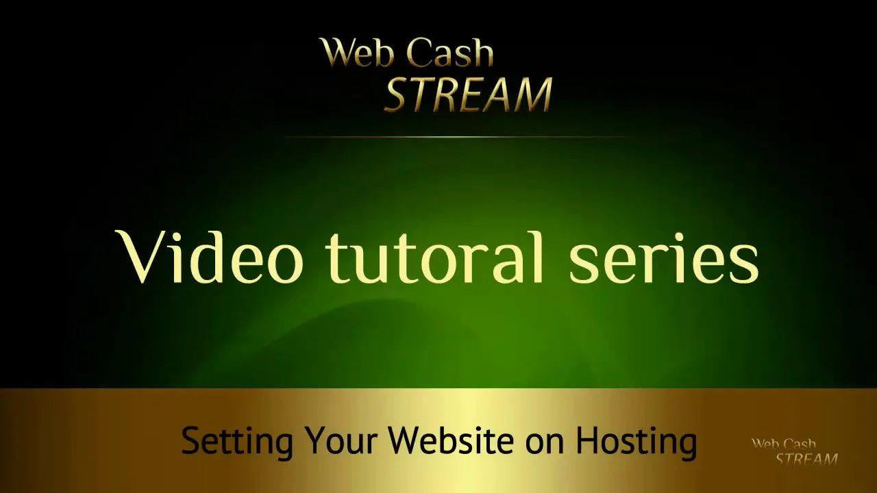 Setting Your Wordpress Website on Hosting on Vimeo