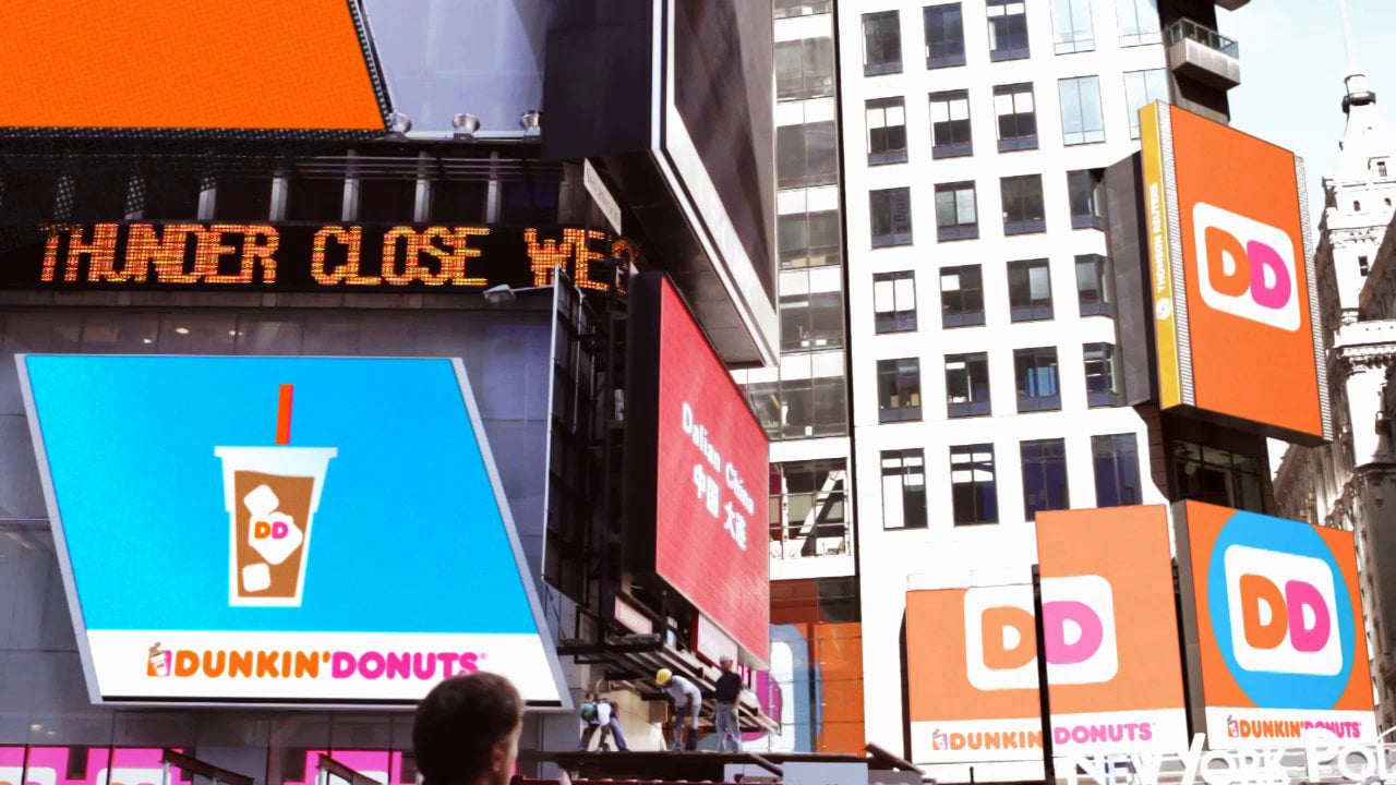 Dunkin Donuts - Times Square Montage