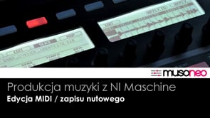 Edycja MIDI a zapis nutowy