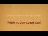 Faith In Our Great God