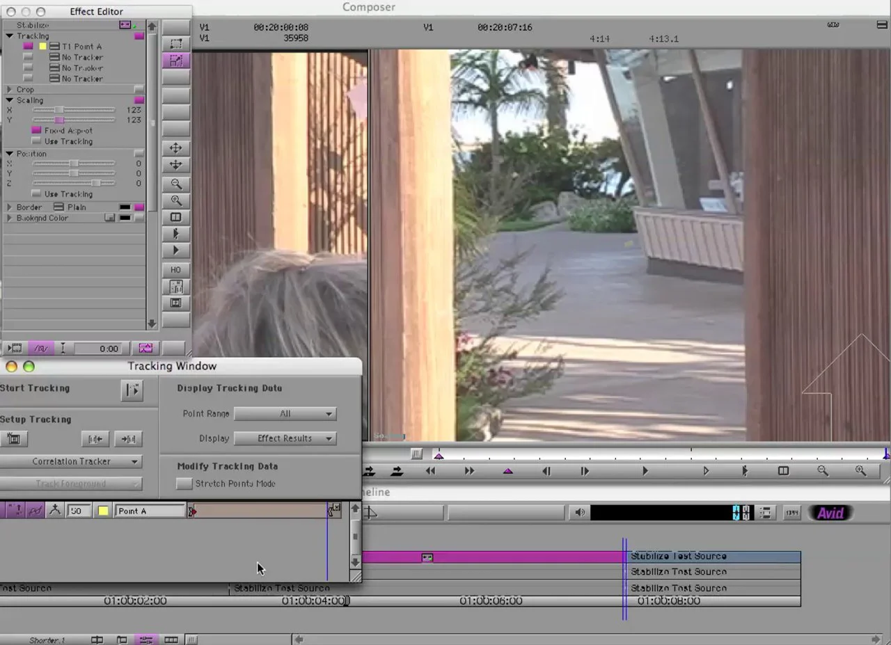 Avid Stabilize Tutorial on Vimeo