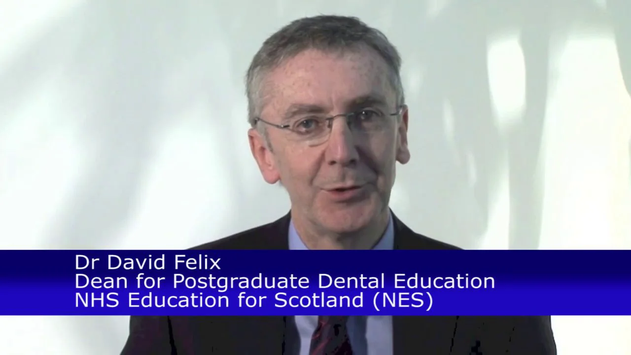 Dr David Felix Postgraduate Dental Dean