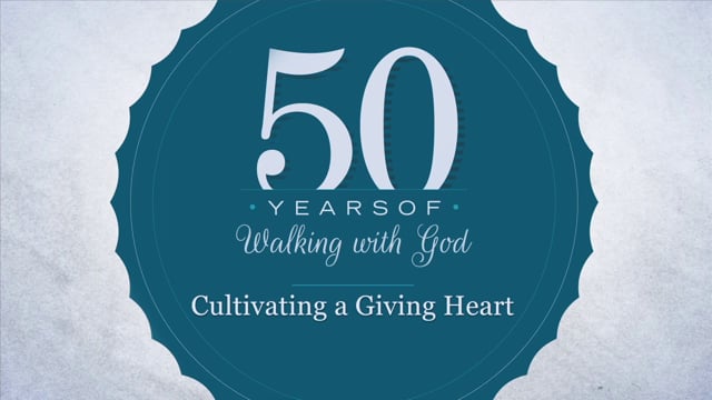 Cultivating a Giving Heart