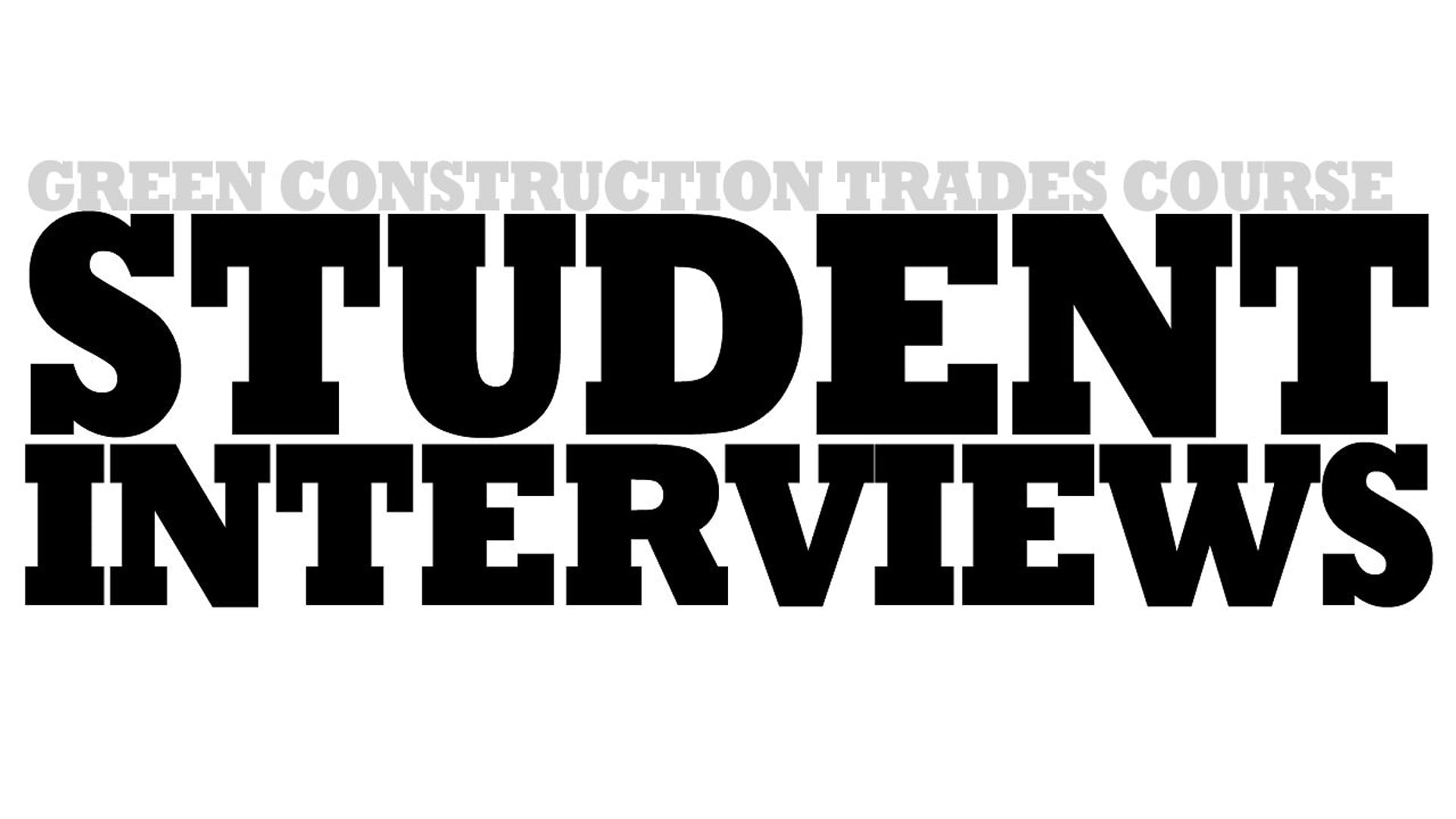 America’s Woodshop GCTC Student Interviews