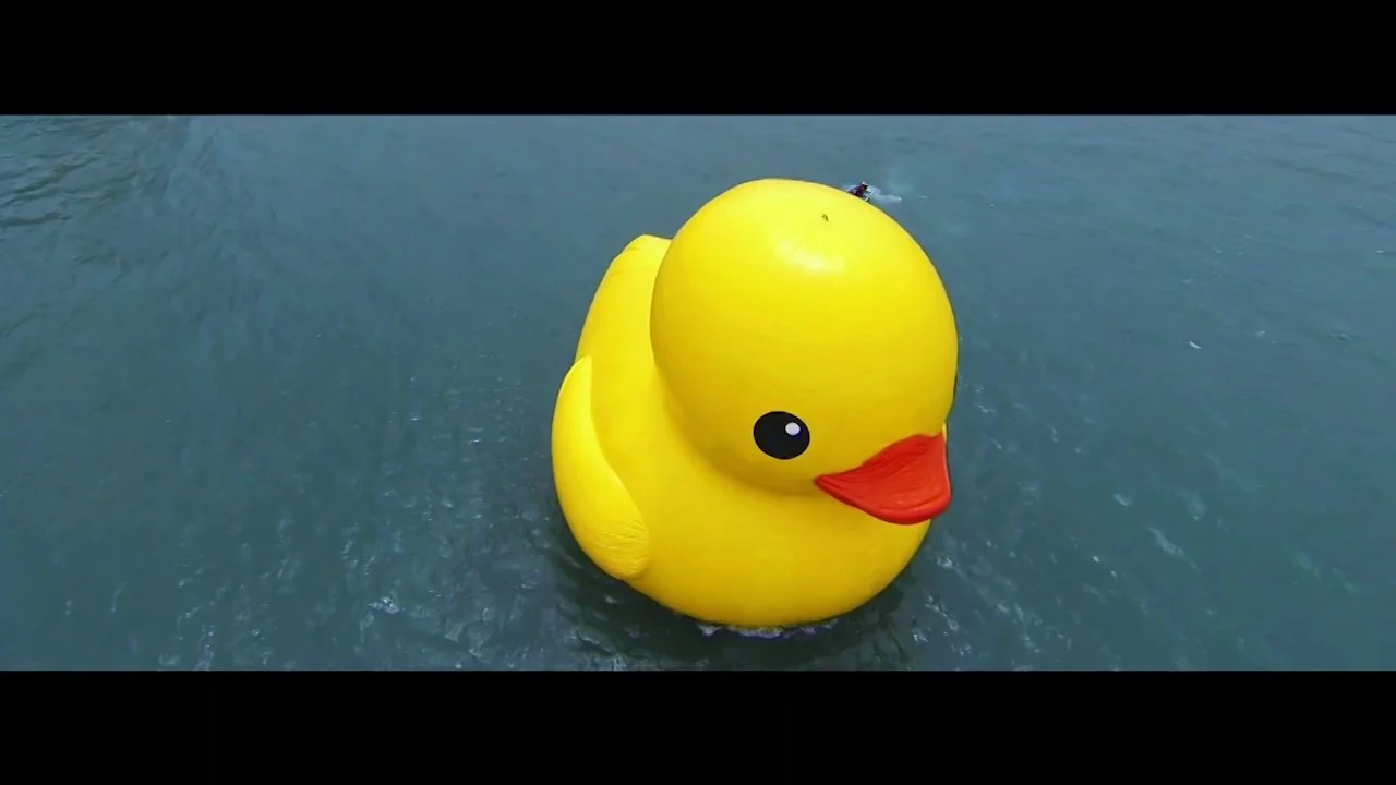 世界を旅する面白い巨大ラバー・ダック（Rubber Duck） – Nobuyuki Kokai